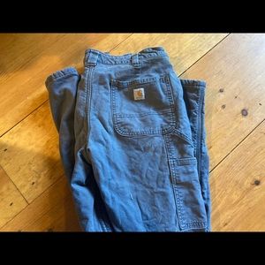 Fleece lined Carhartt pants